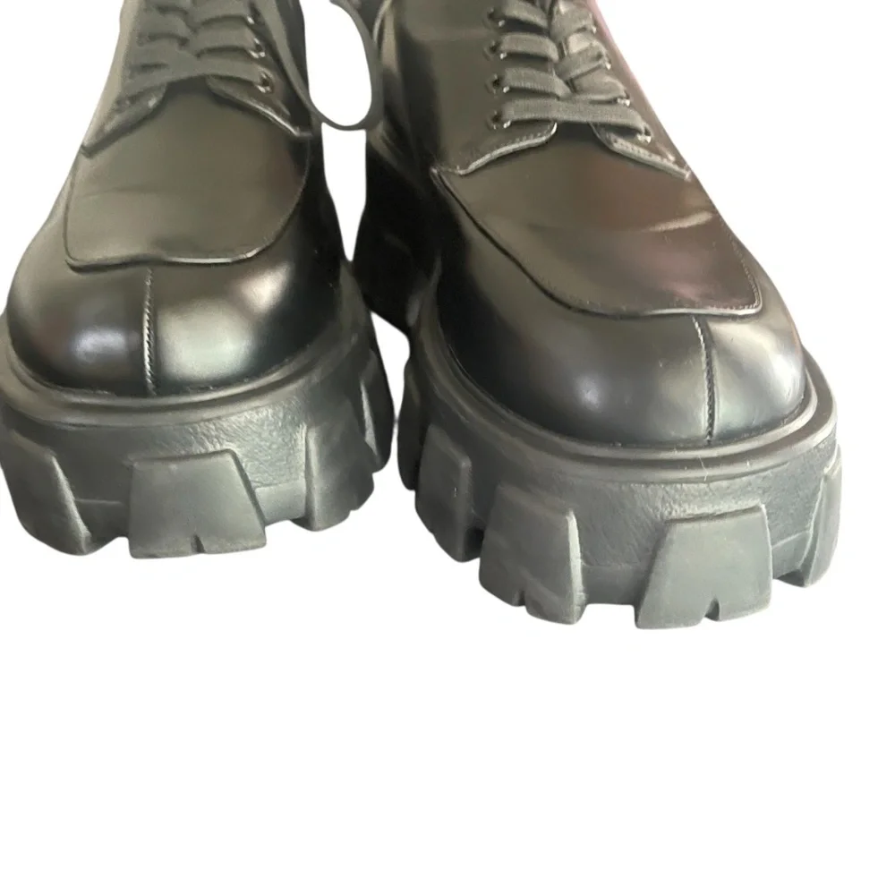 Princess Polly Mia‎ Oxford Chunky Loafers Size 10